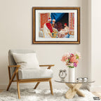 Persian Carpet Seller | Handmade Painting - Prime Décor