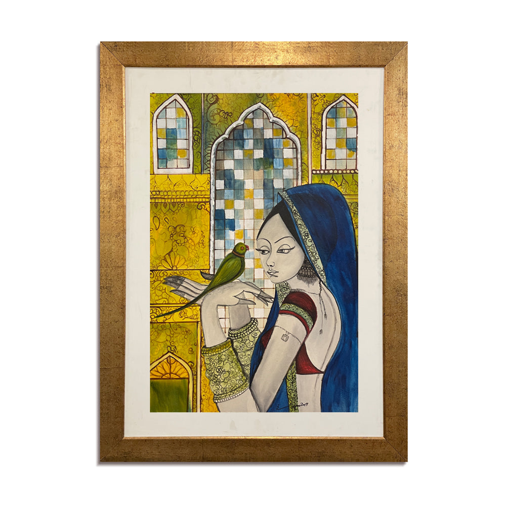 Mughal Empress | Handmade Painting - Prime Décor