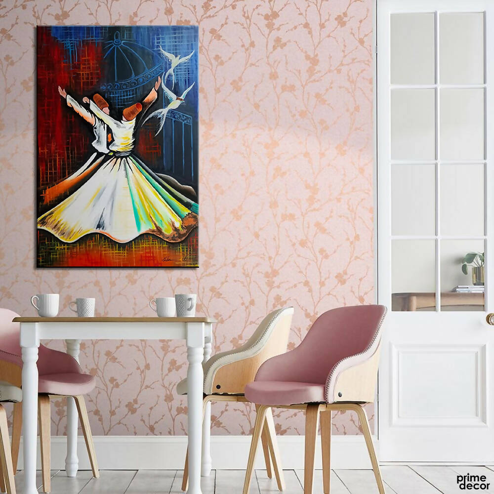 Spiritual Sufism Darwesh | Handmade Painting